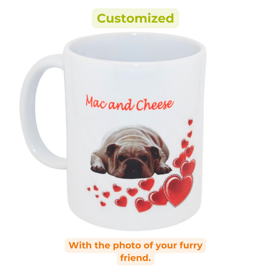 Customize Your Mug with Your Beloved Fur Baby!